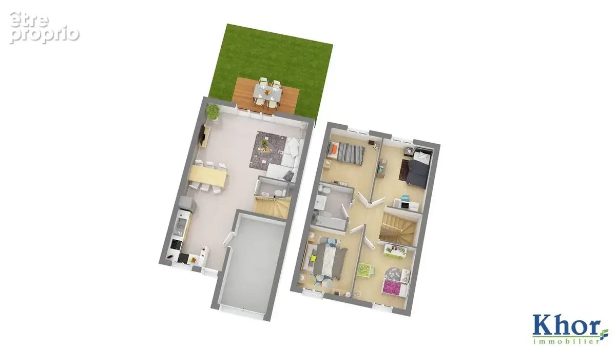 Maison 4 pièces 80 m² à vendre à Vert-Le-Grand (91810) - photo 2
