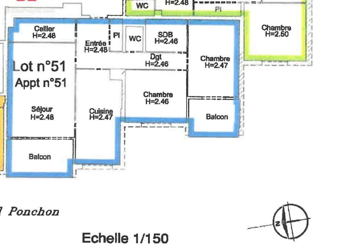 Appartement à ANGERS