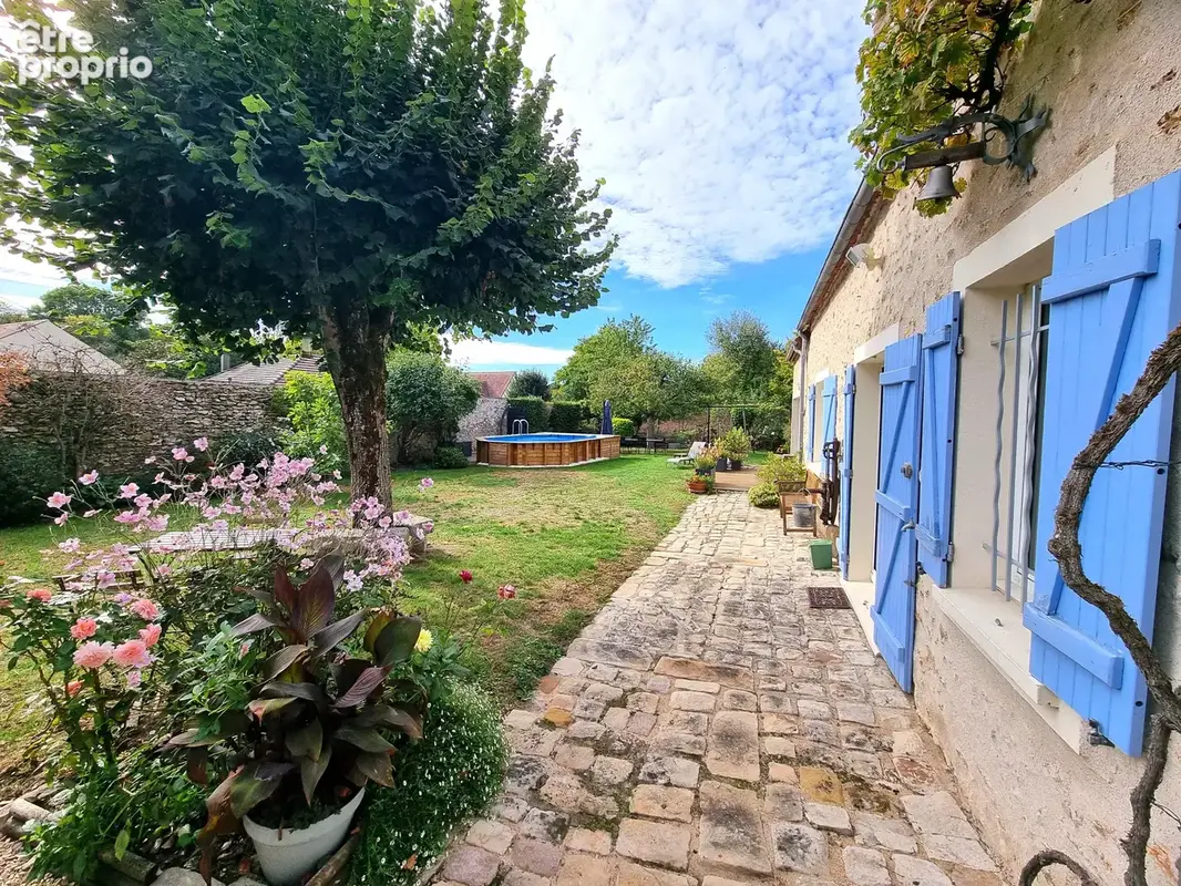 Moisenay - propriete en pierre - dependance - grange - terrain 1035m2 - photo 4