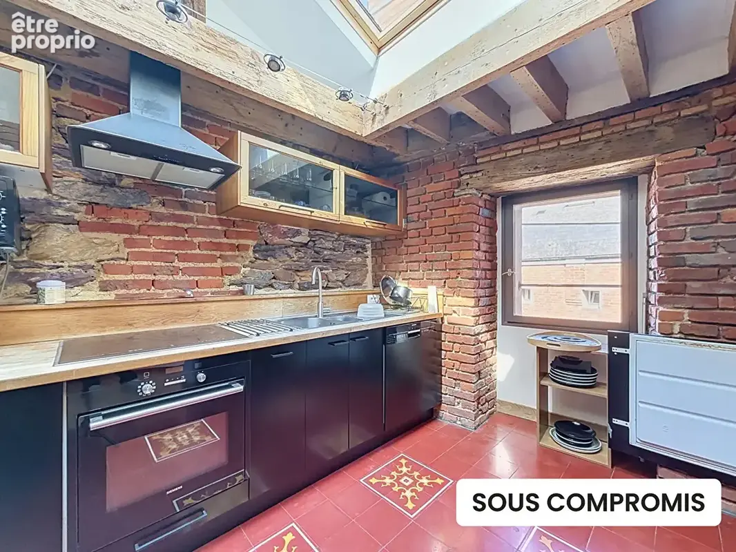 Appartement Rennes - Centre-ville - Sainte-Anne - 3 pièces - 72.63m² carrez - 89.60 m²  au sol - Duplex - photo 3