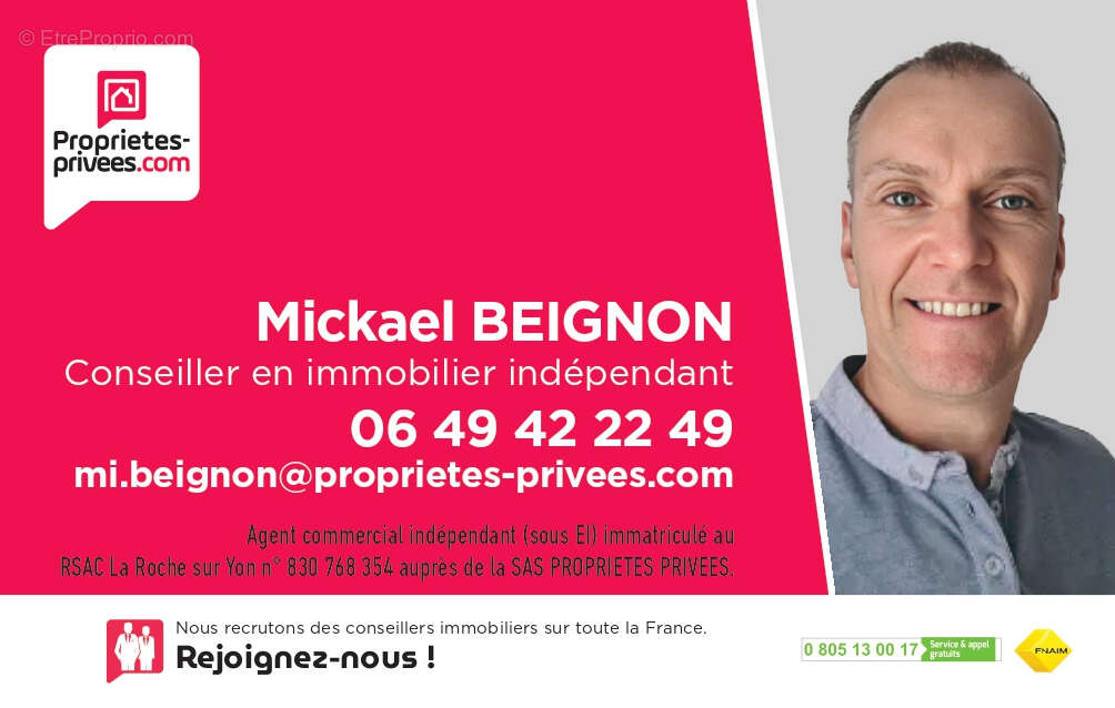 Maison à SAINT-VINCENT-SUR-JARD