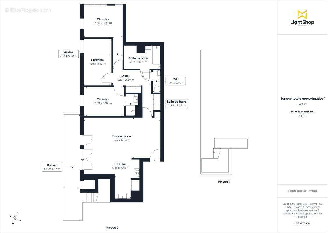 Appartement à MERIGNAC