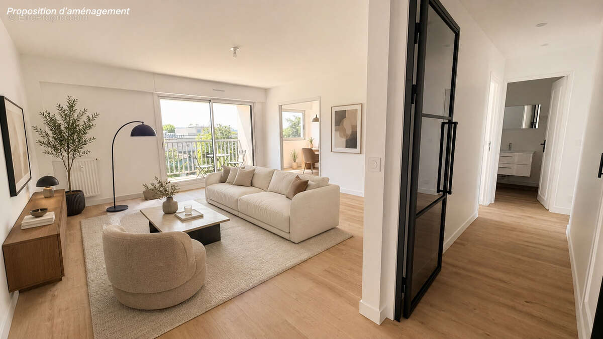 Rueil-malmaison / centre ville / 4 (pieces) -89 m2 / balcon / parking / cave - photo 2