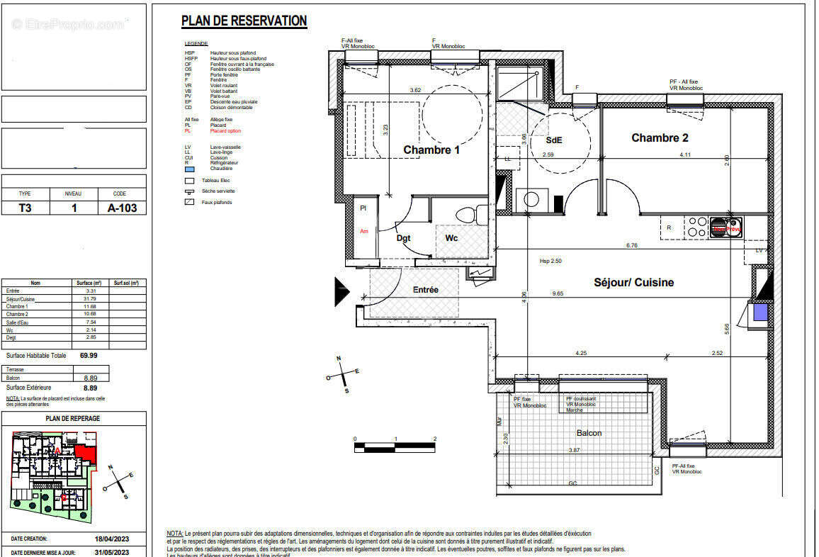 Appartement à CARQUEFOU