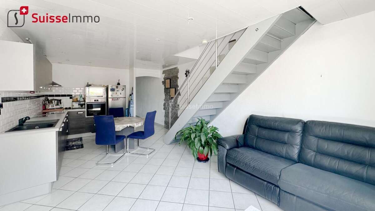 Appartement duplex rez de jardin 3 pièce(s) 85 m2 - photo 2