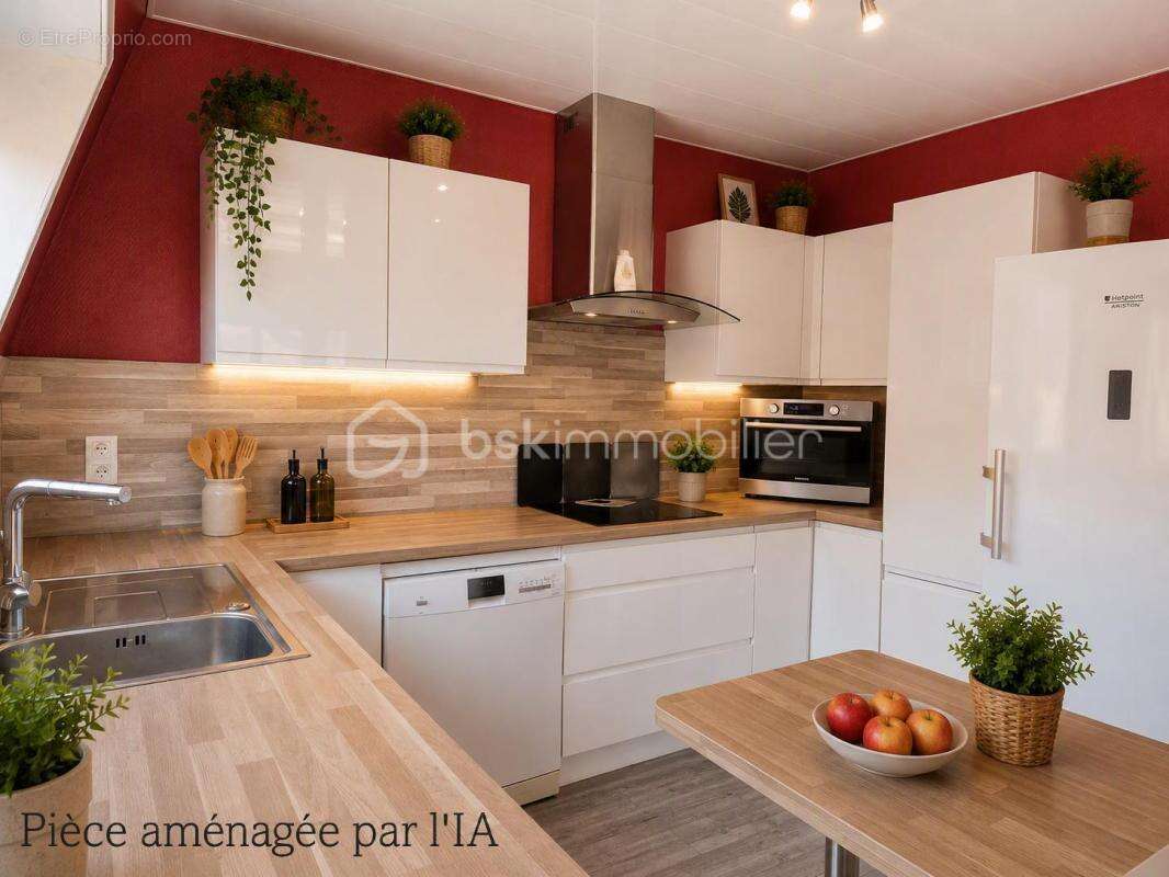 Bien rare à Hazebrouck : appartement avec jardin, garage et ascenseur privé - photo 4