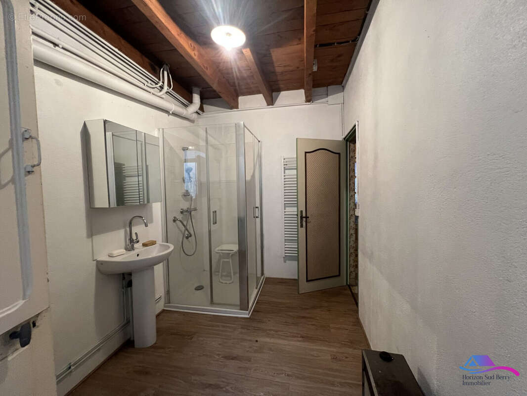 SALLE D EAU - Maison à CHATEAUMEILLANT