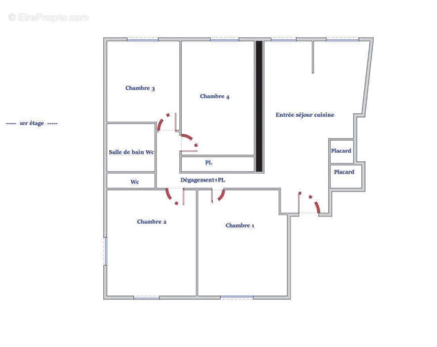 Appartement à COURBEVOIE