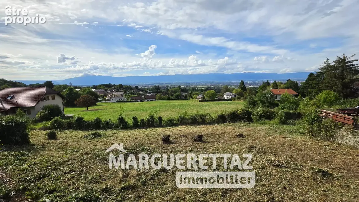 Archamps – terrain constructible de 679 m² – calme et belle vue - photo 3