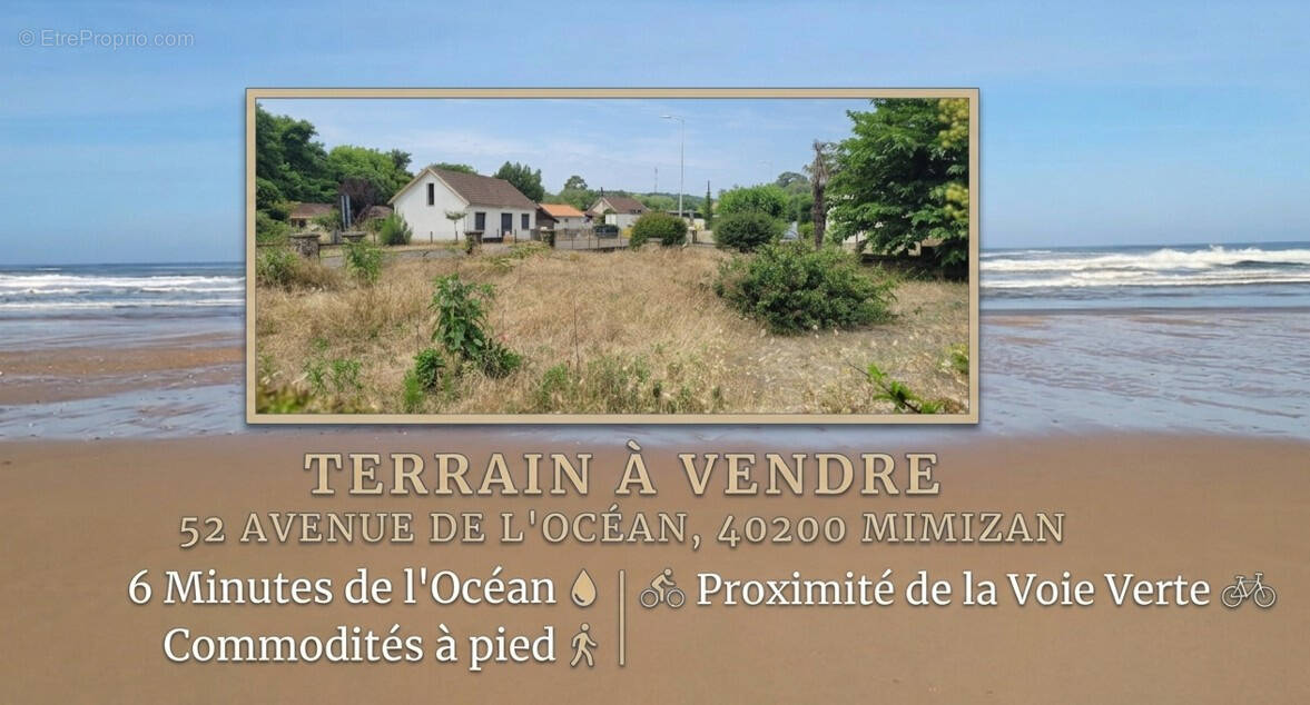 Terrain à MIMIZAN