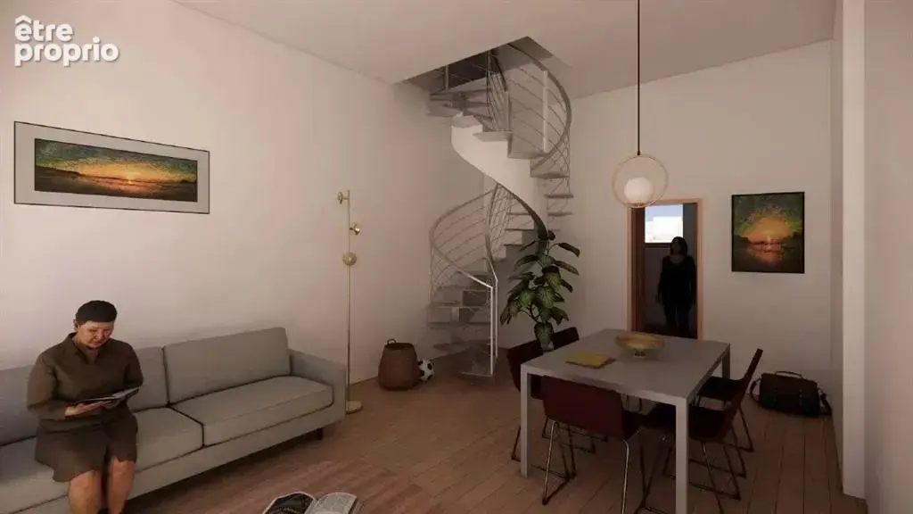 Local + appartement - 84 m² - boulevard mortier - photo 6