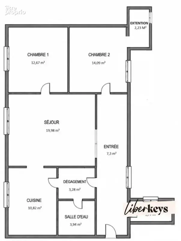 Une adresse au fil de la seine – 3 pièces de 76 m² - photo 10
