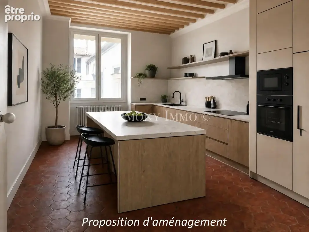 Bel appartement ancien de 167 m2 en dernier étage à 2 pas de la place Bellecour - photo 8