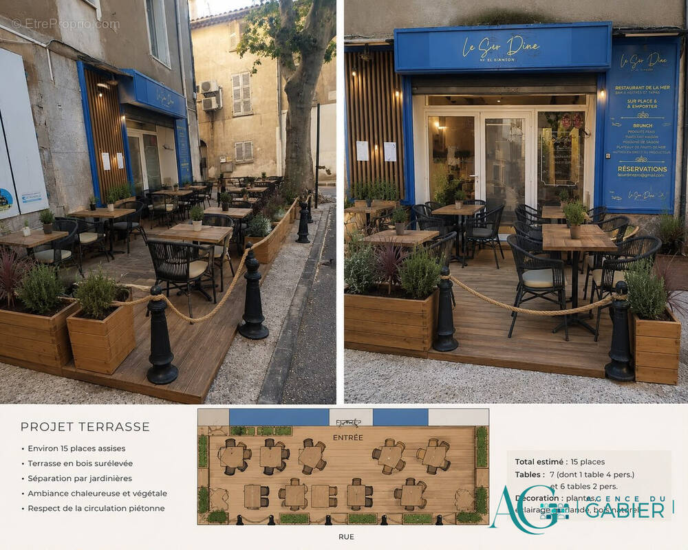 Projet terrasse accepté par la mairie - Autre à CUERS
