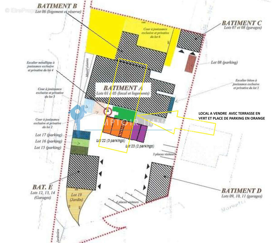 Commerce à VEZERONCE-CURTIN