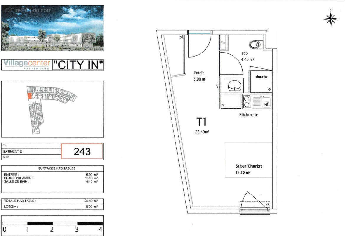 Appartement à SAINT-JEAN-DE-VEDAS