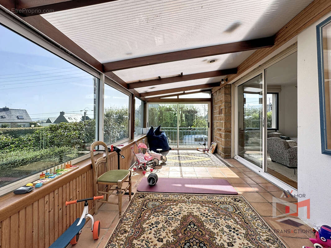 SAINT QUAY PERROS : Maison d'habitation proche commerce au grand calme. - photo 14