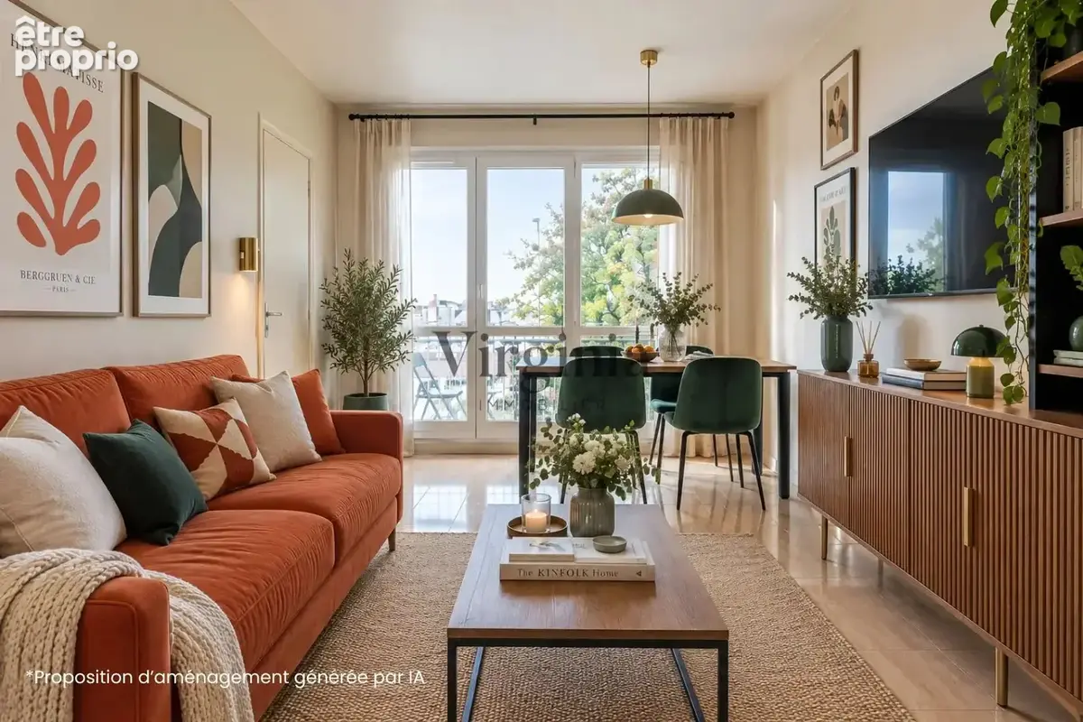 Appartement 3 pièces - 68 m² - 2 balcons - Idéal investisseur - photo 2