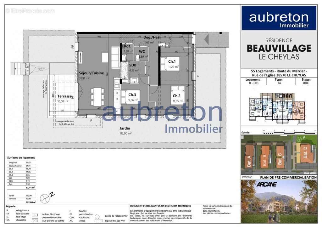 Appartement à LE CHEYLAS