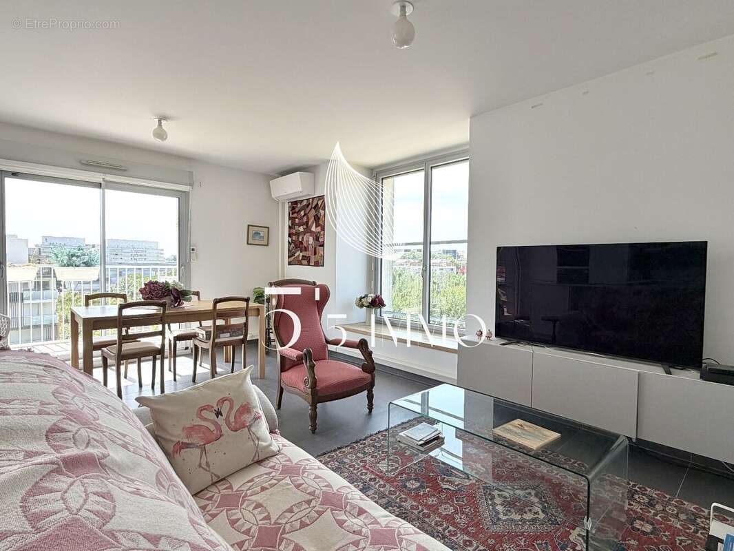 Avant dernier etage 4 pieces / vue parc charpak - photo 5