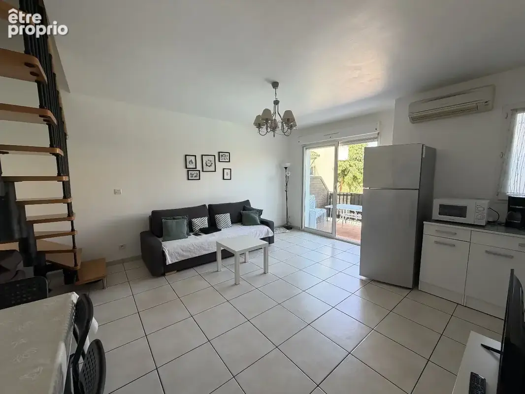 Appartement en duplex en résidence à Valras Plage. - photo 2