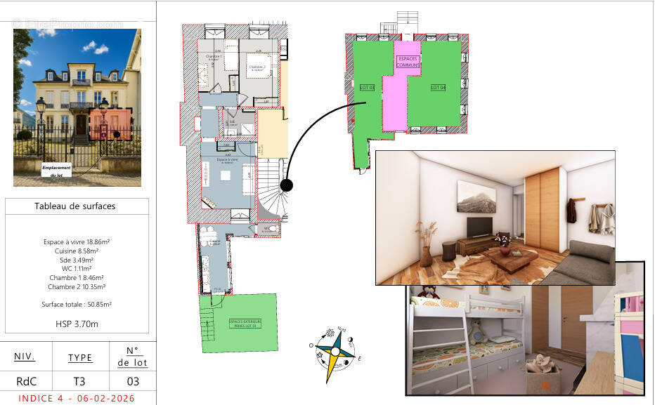 Appartement à BAGNERES-DE-LUCHON