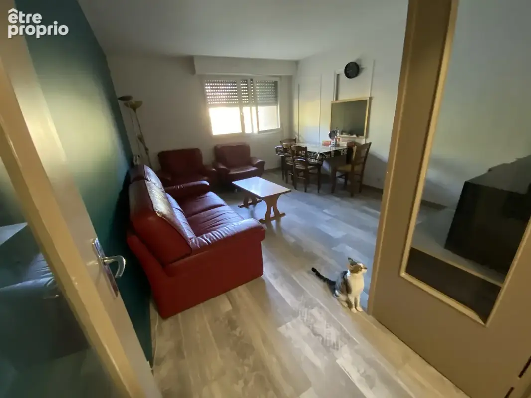Appartement au RDC surélevé avec ascenseur, grand  séjour, trois chambres, cuisine équipée, salle de bains, pa - photo 7