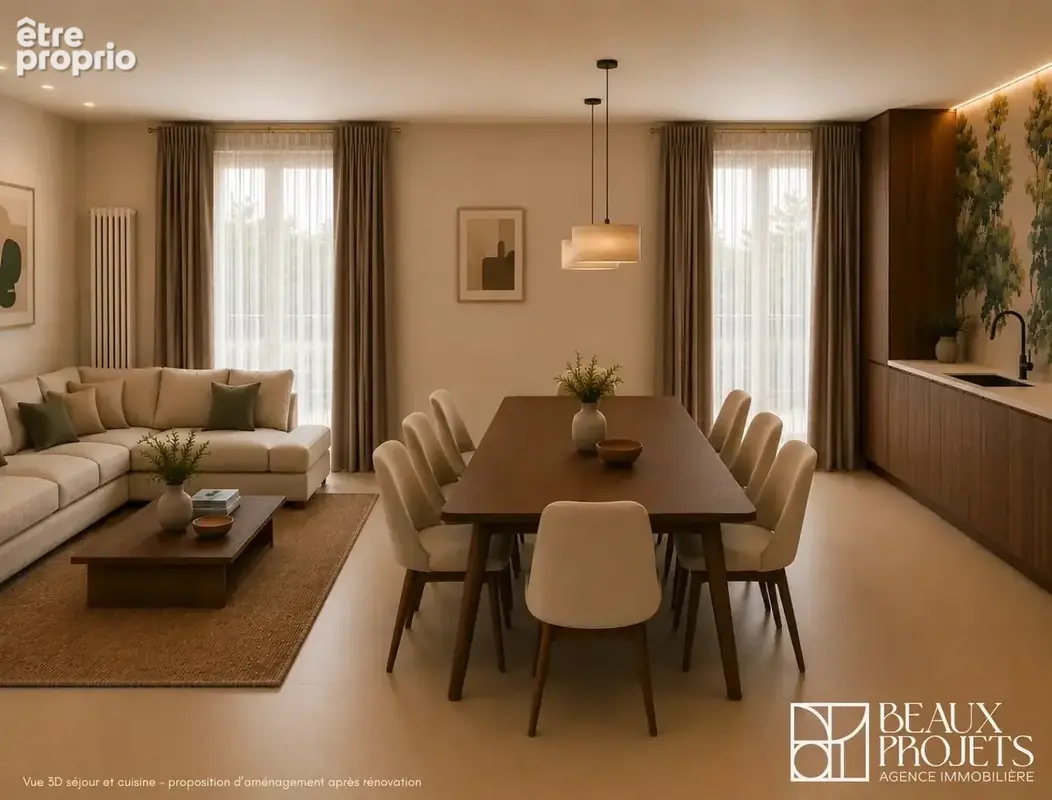 Appartement T3 de 67 m² à rénover - photo 2
