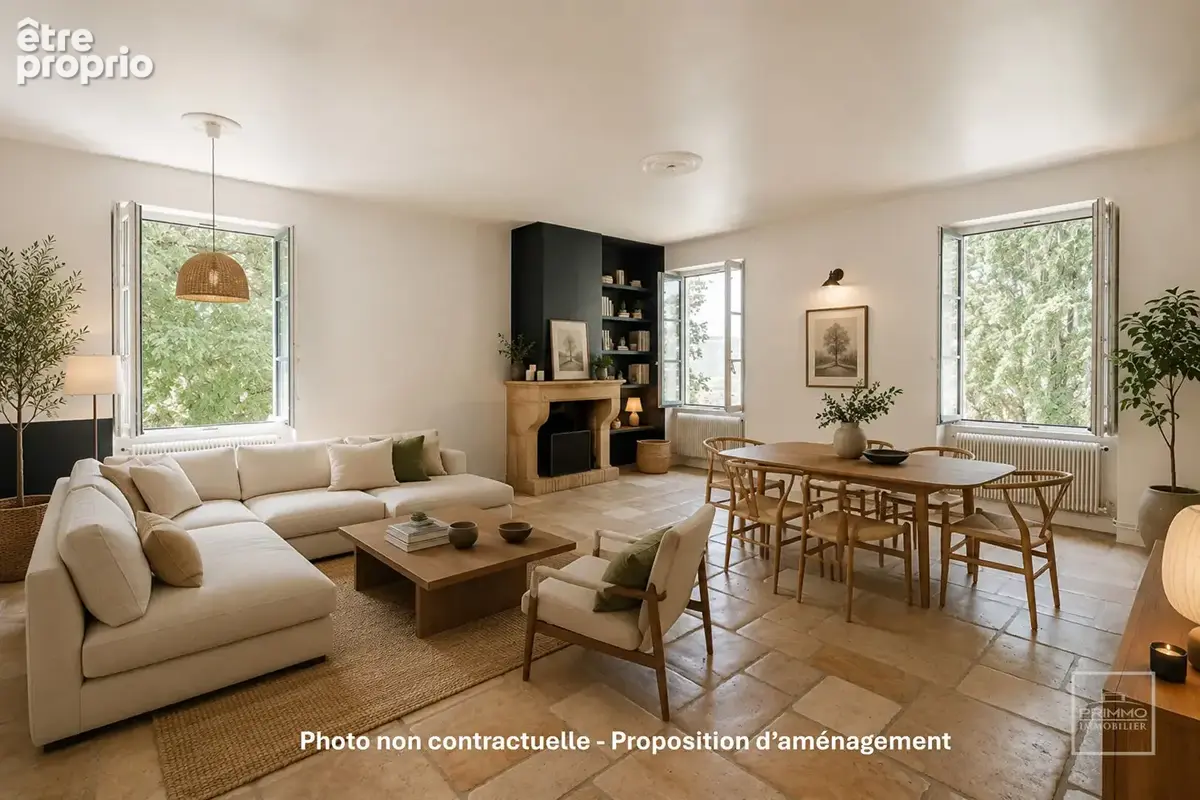 Genay, appartement de charme, 114m², parc arboré & parking - photo 3