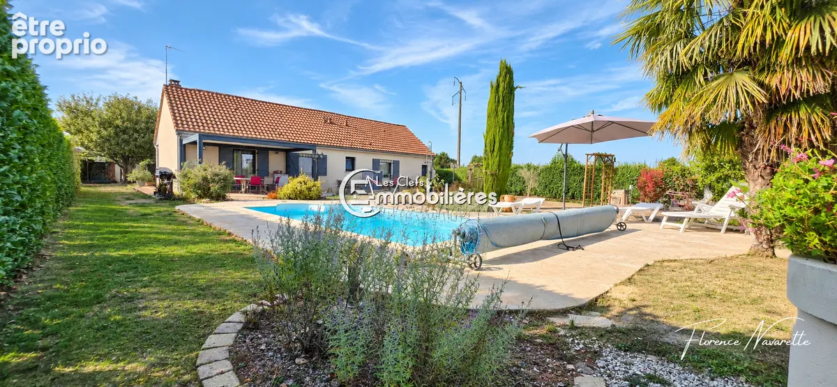 Maison plain-pied 3 chambres avec piscine au calme - photo 1