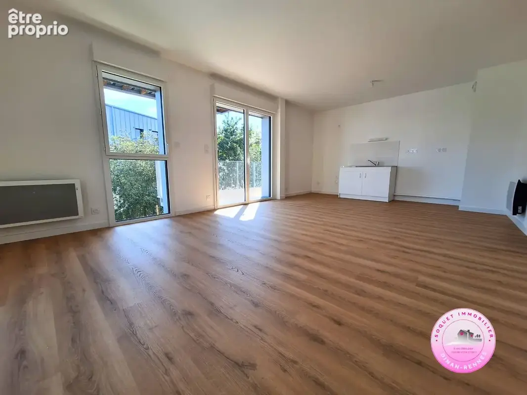 A vendre - soquet immobilier - le rheu-appartement t3 frais de notaire reduit 3% - photo 2