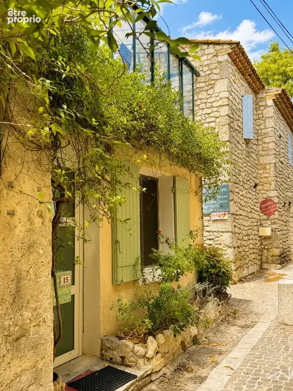 Isabelle di natale vous présente en exclusivité   la garde-adhémar   maison de village en pierre entièrement r - photo 26