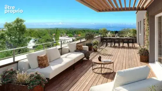 Saint julien superbe appt t4 bbc a etrenner grande terrasse parking intérieur cellier - photo 3