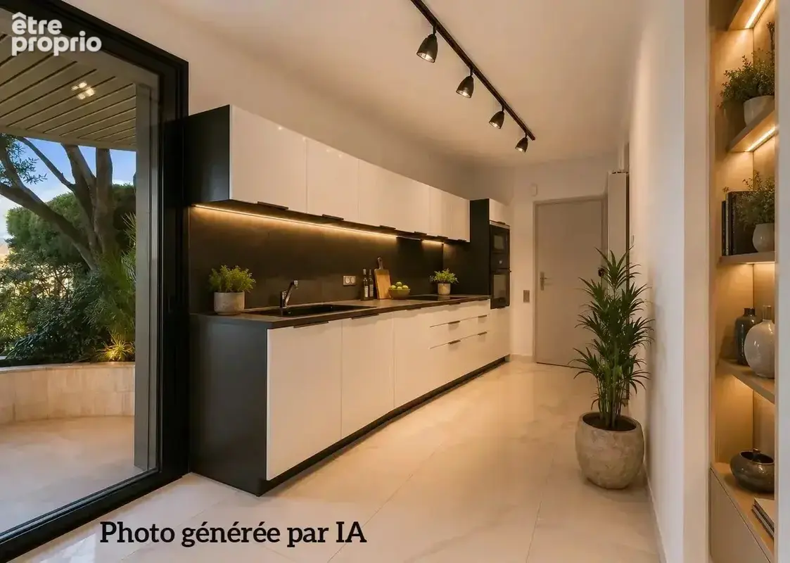 Cannes vente vaste appartement 6 pièces proche plages - photo 4