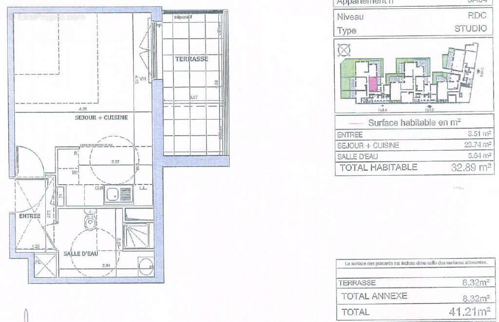 Appartement à CERGY