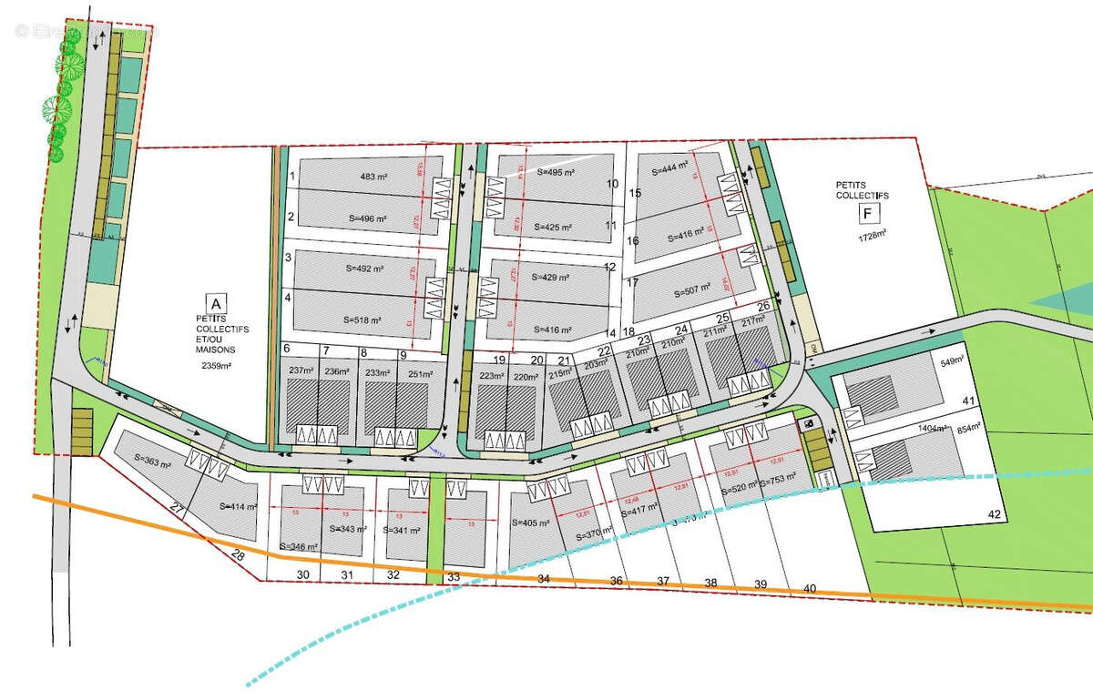 Terrain à MONTIGNY-LES-METZ