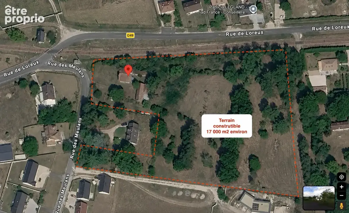 Romorantin EST Maison à rénovée plus terrain à bâtir (17 000 m2) - photo 2