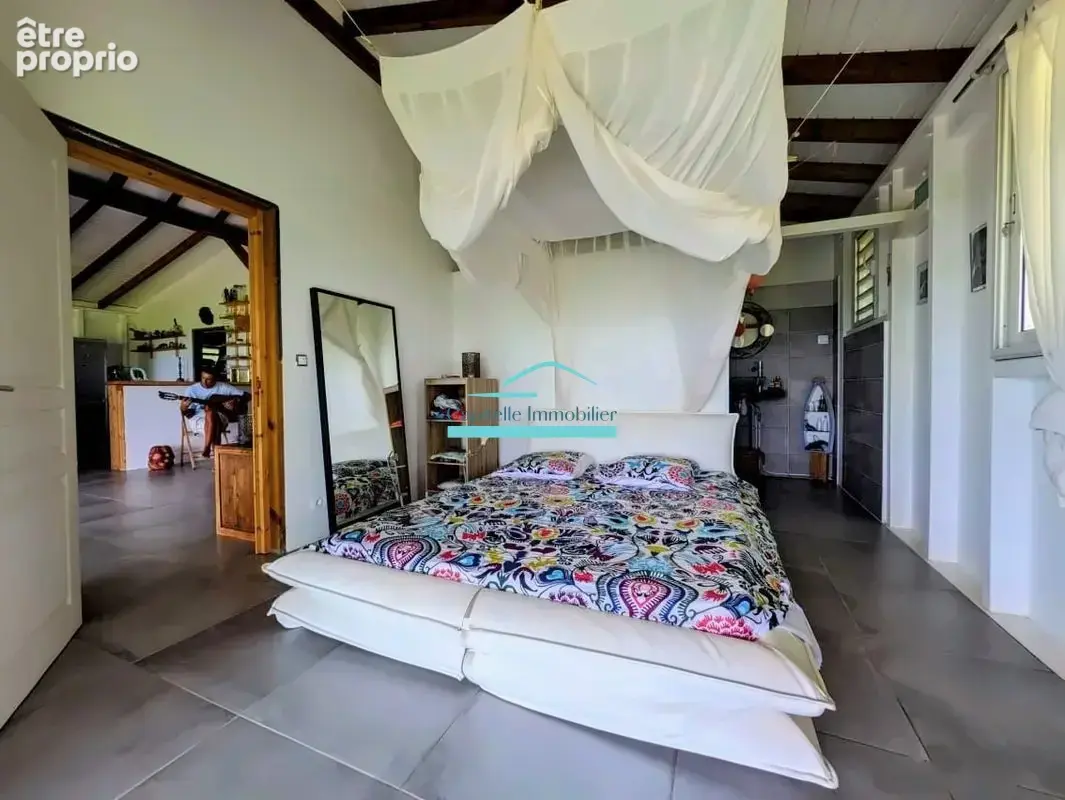 MARIE-GALANTE   Ensemble immobilier vue mer 180o : villa + 3 bungalows + terrain constructible - photo 10
