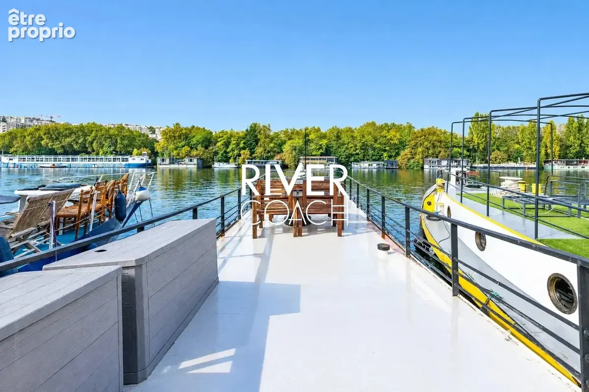 Bateau à vendre – En bord de Seine, Bois de Boulogne, Paris 16e - photo 9
