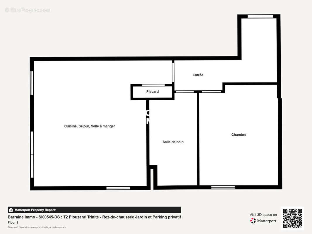 A vendre a plouzane trinite appartement t2 rez-de-chaussee avec jardin et parking - photo 14
