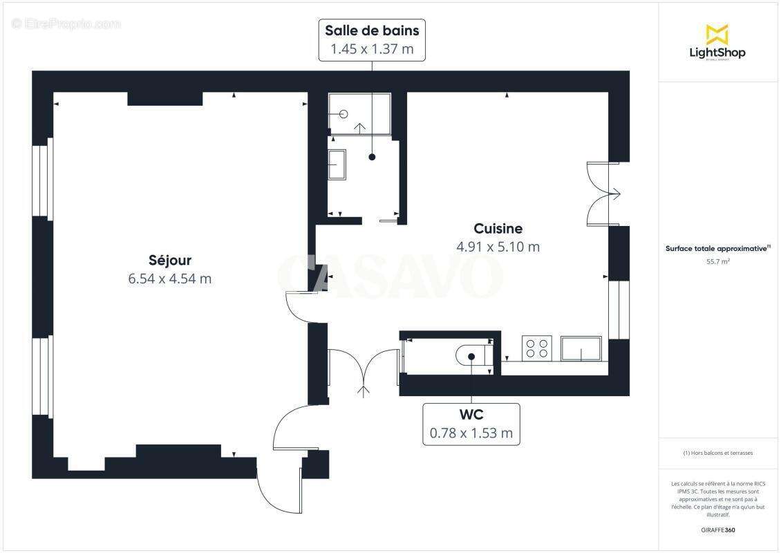 Appartement à PARIS-10E