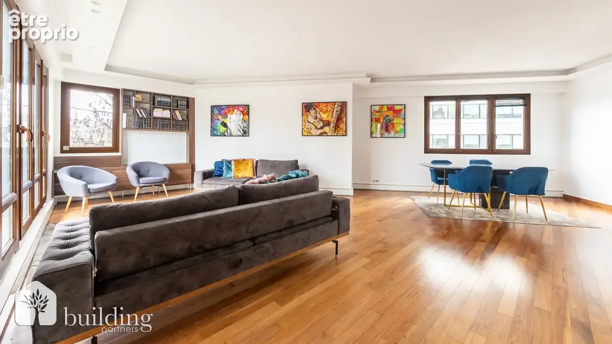 À vendre - Levallois-Perret Villiers - Appartement familial 6 pièces avec balcons de 159,37 m² - photo 3