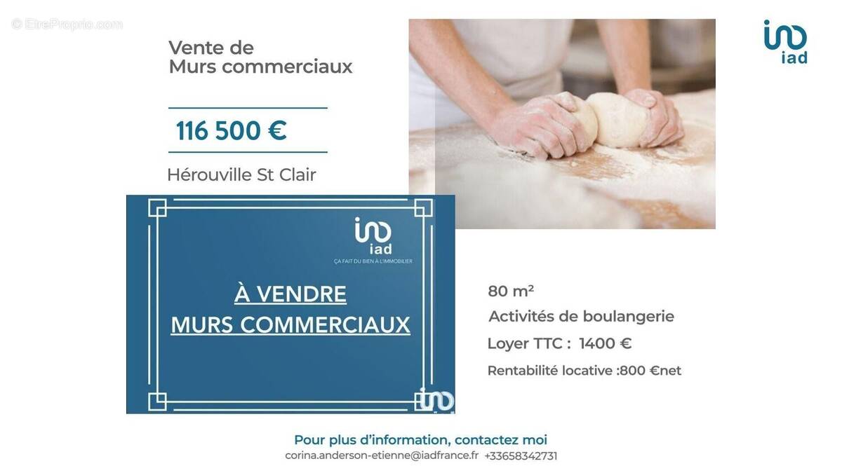Photo 1 - Commerce à HEROUVILLE-SAINT-CLAIR