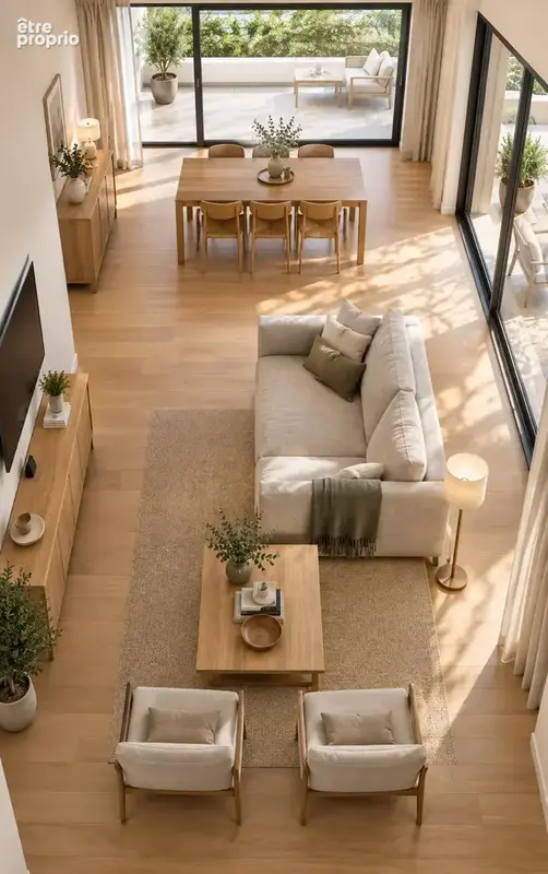 Spacieux T5 117m2 avec immense terrasse et prestations de qualité-quartier du pré de Claye - photo 5