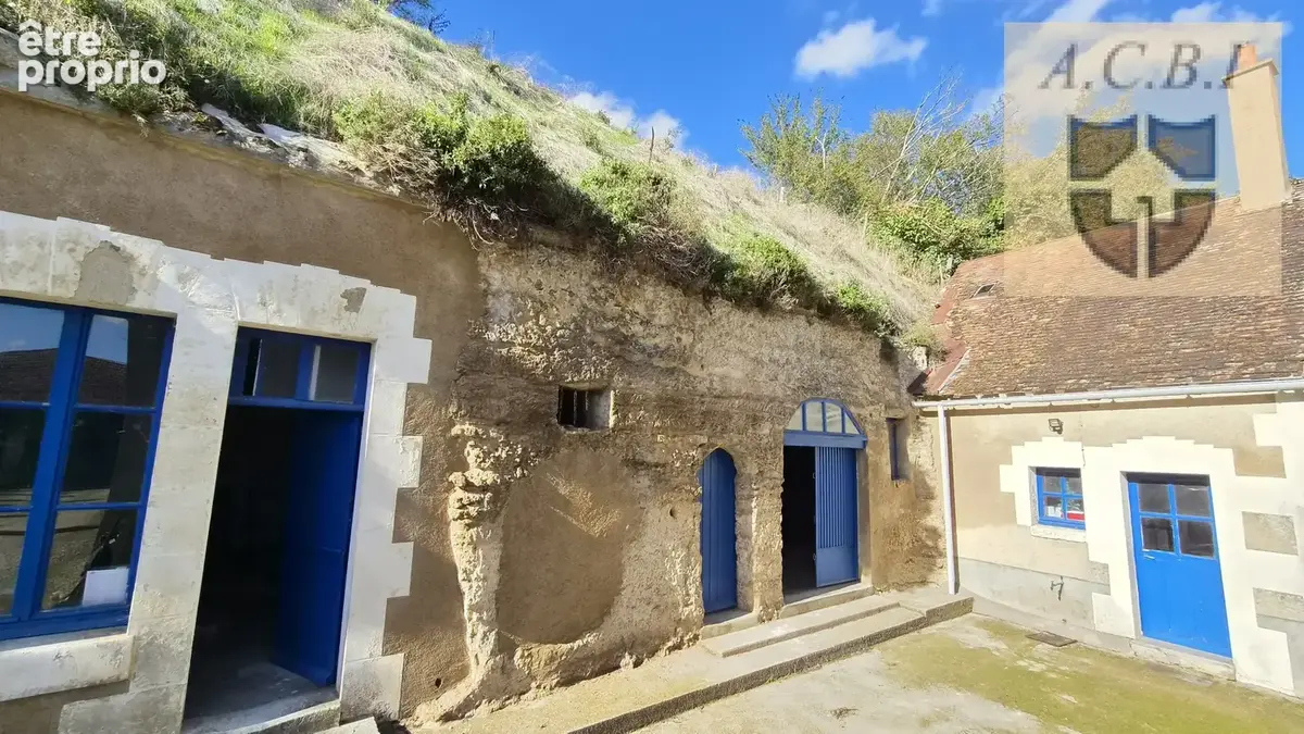 Maison ancienne de charme avec caves troglodytiques et jardin clos - photo 16