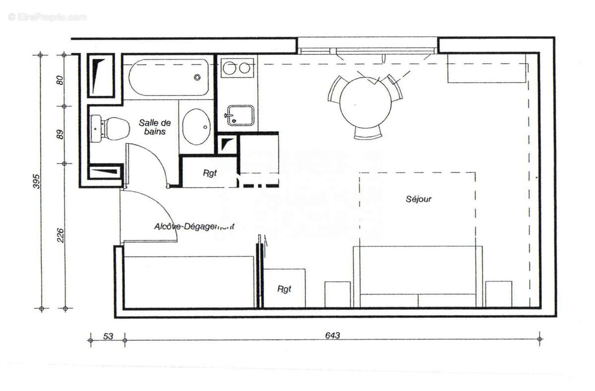 Appartement à DEAUVILLE