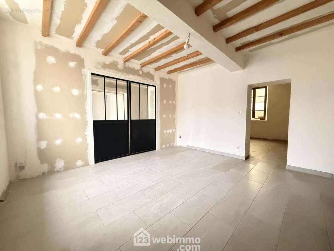 Le salon chaleureux