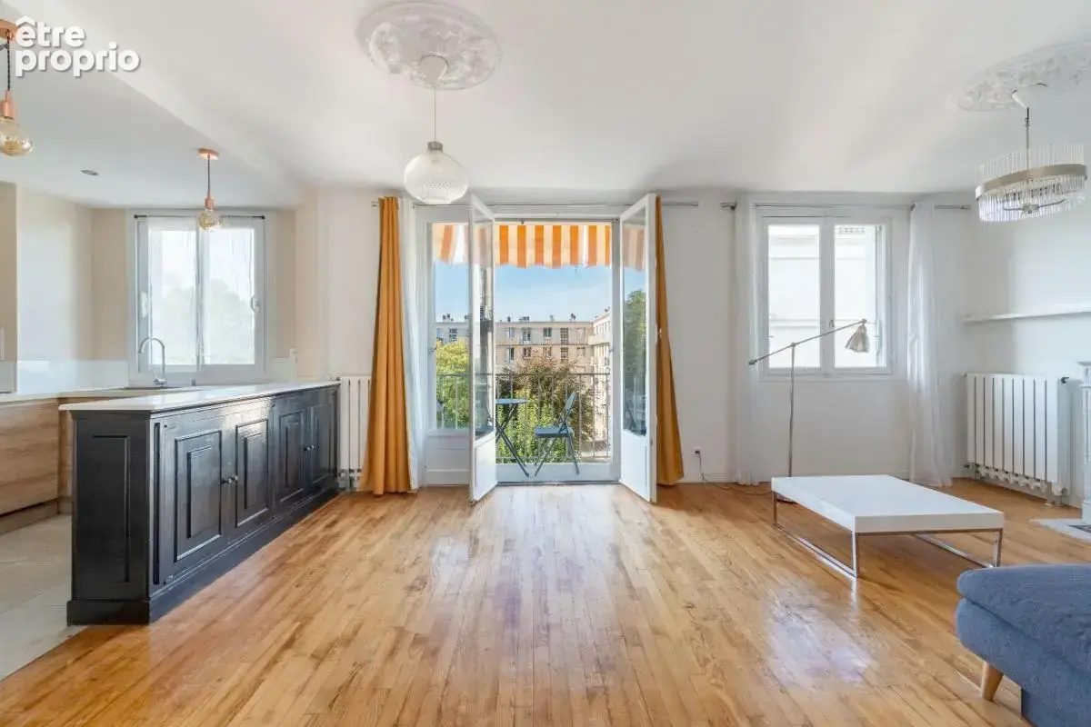 Maisons-alfort (94700) – secteur vert de maison – t3/t4 – 74m2 – très calme et très lumineux – traversant - balcon – cave - photo 3