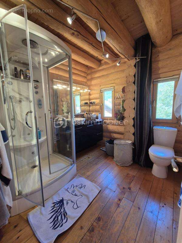  chalet d'exception en rondins – all0s – prestations haut de gamme – vue panoramique  - photo 13
