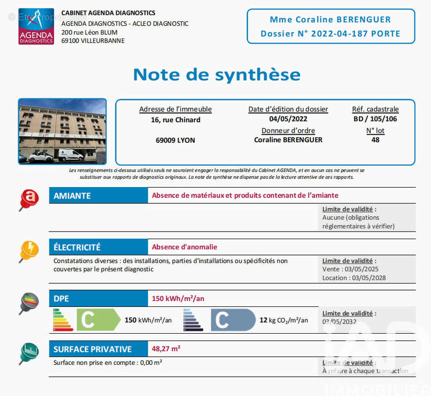 Photo 8 - Appartement à LYON-9E